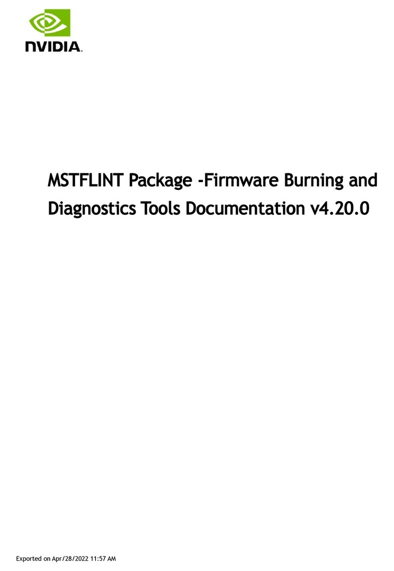 Nvidia MSTFLINT Documentation
