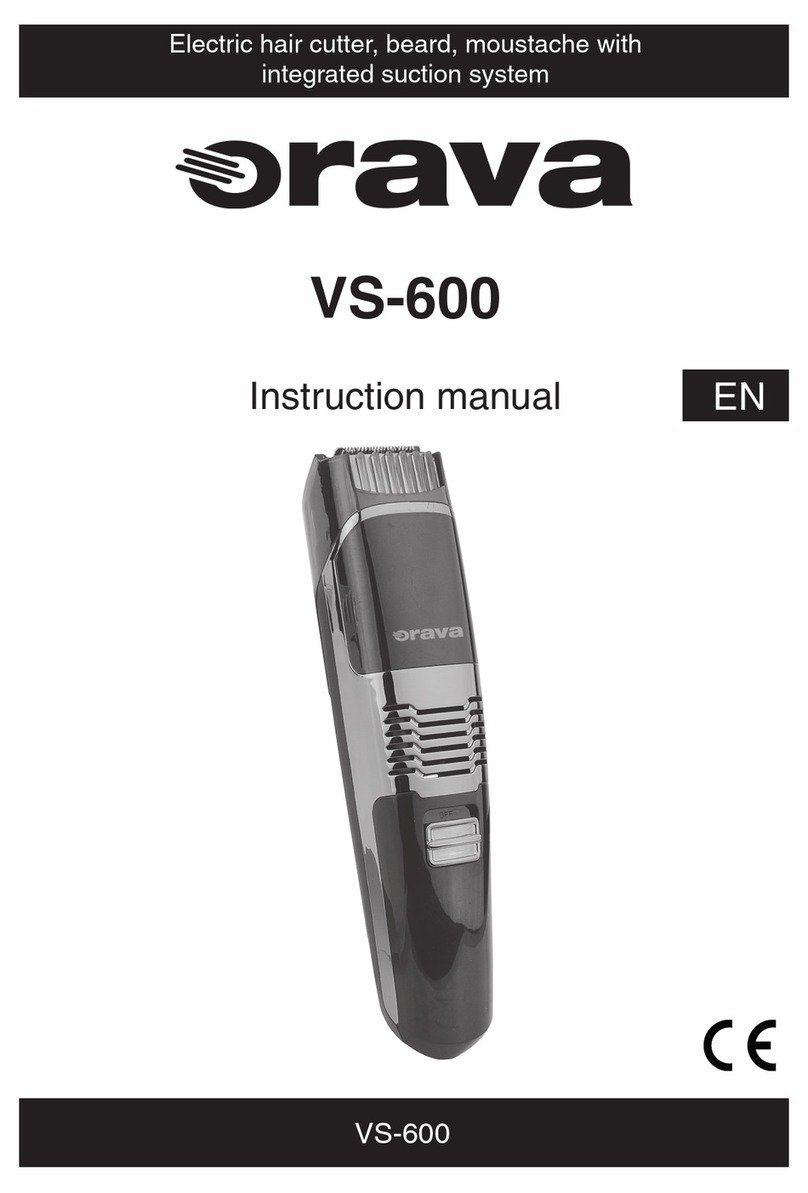 Orava VS-600 instruction manual