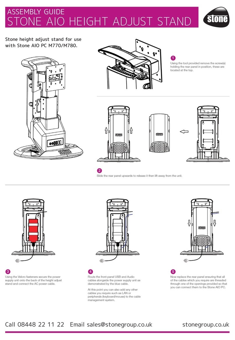 Stone AIO PC M770 Assembly guide