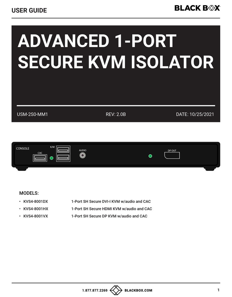 Black Box KVS4-8001DX user guide