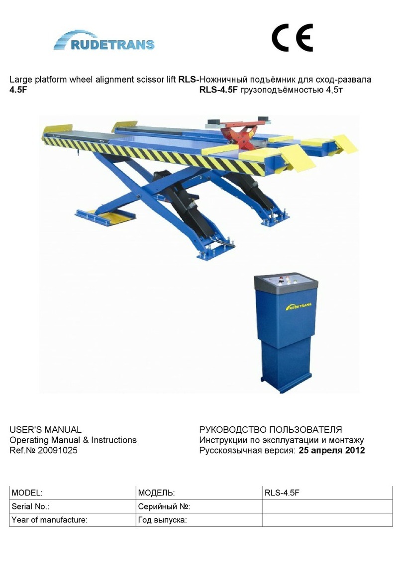 RUDETRANS RLS-4.5F user manual