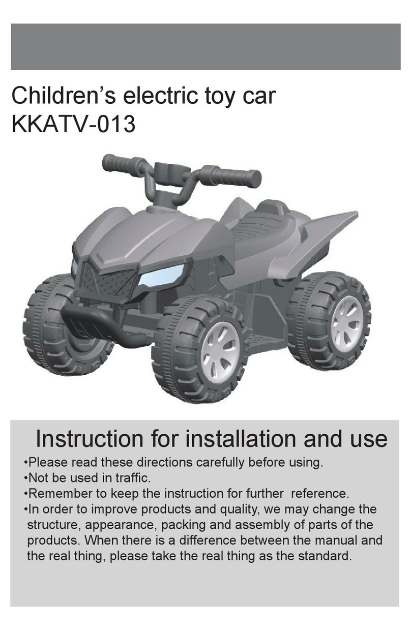 Kool Karz Playground KKATV-013 Instructions for installation and use Kool Karz Playground KKATV-013 Instructions for installation and use