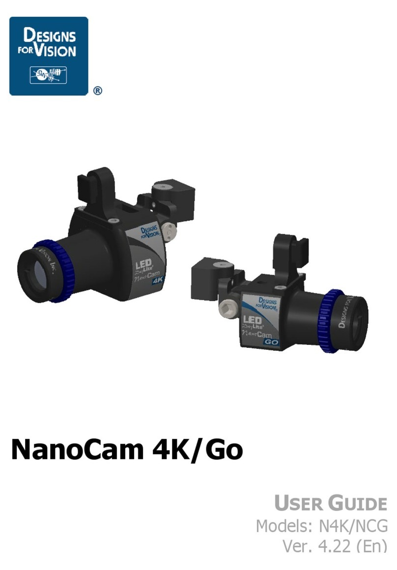 Designs for Vision NanoCam 4K/Go user guide
