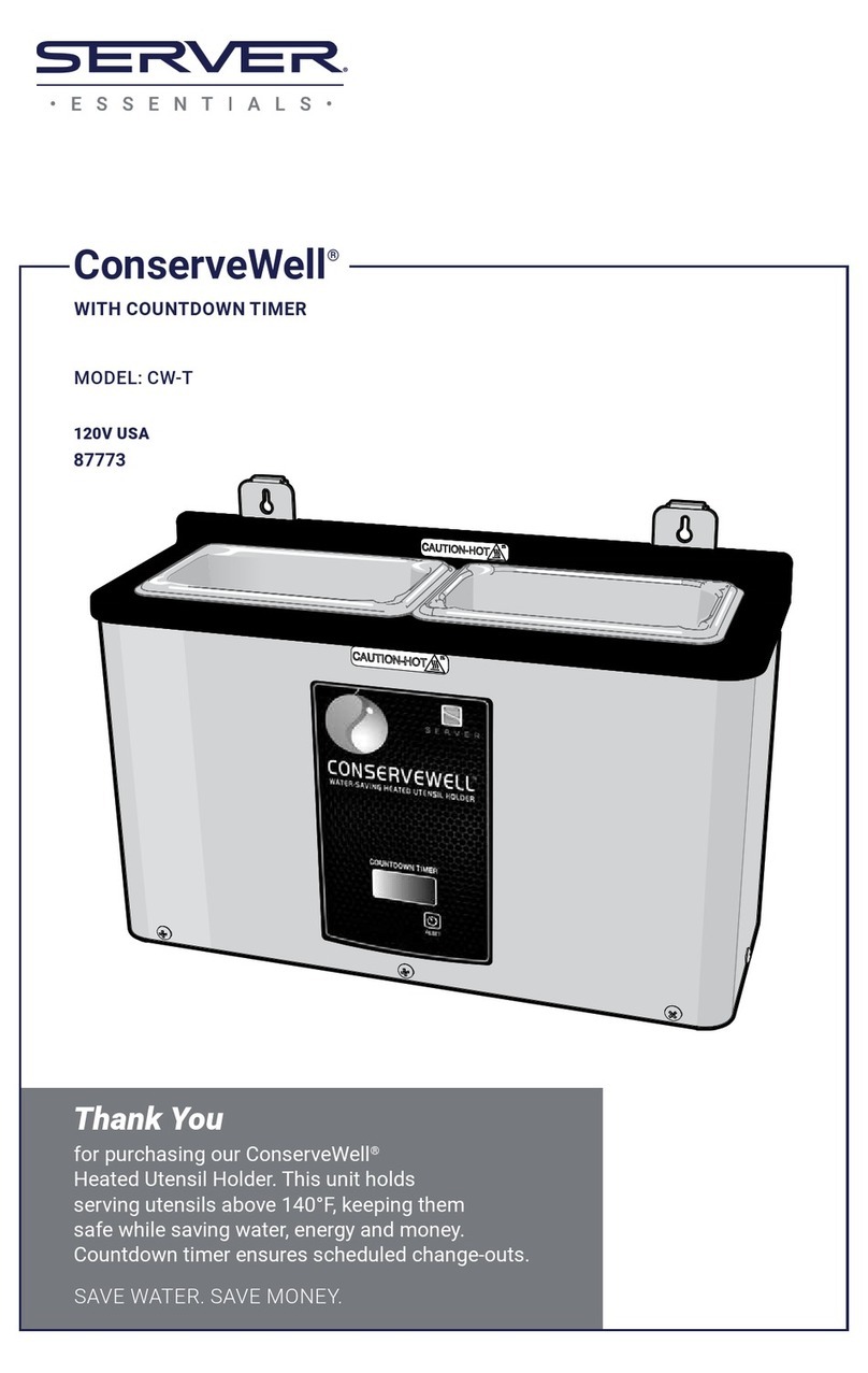 Server ConserveWell CW-T User manual