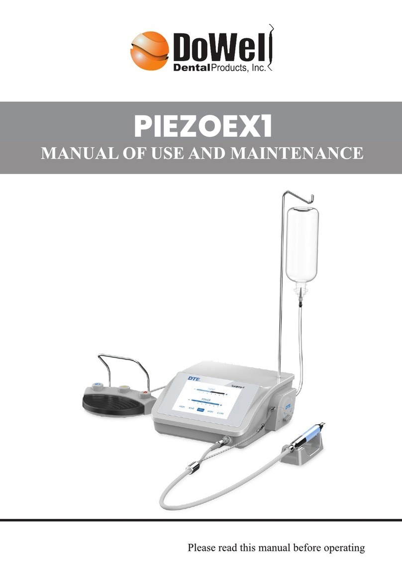 Dowell PIEZOEX1 Manual of use and maintenance