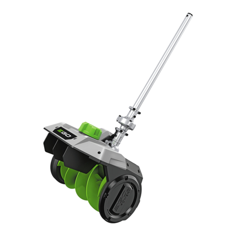 EGO SSA1200 Operator's manual