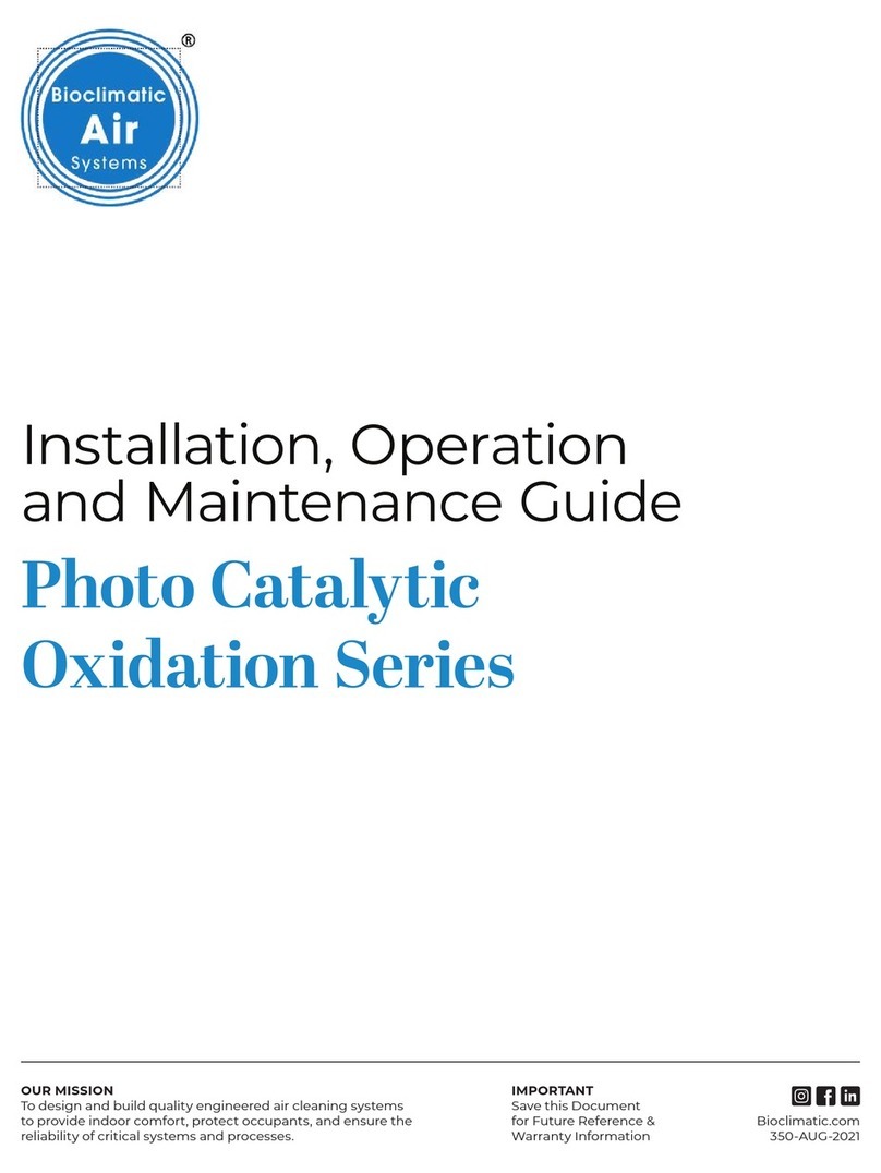 Bioclimatic PCO Installation, operation and maintenance guide Bioclimatic PCO Installation, operation and maintenance guide