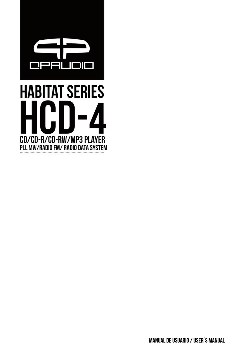 Qpaudio HABITAT Series User manual