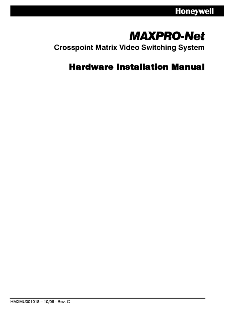 Honeywell MAXPRO-Net Assembly instructions