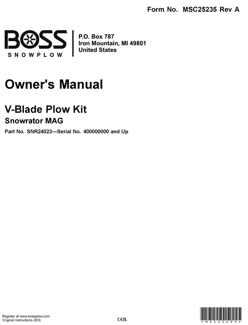 BOSSCO SNR24023 owner's manual