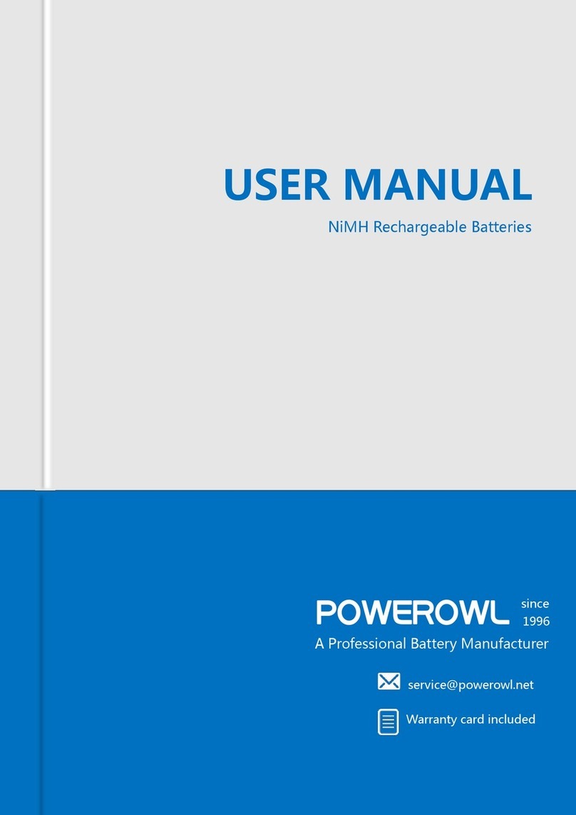 POWEROWL NiMH user manual