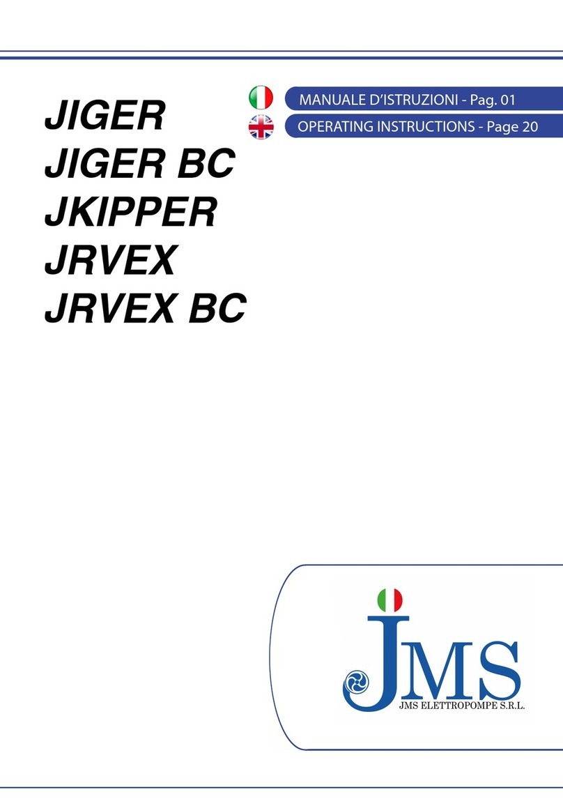 JMS JIGER 70 operating instructions