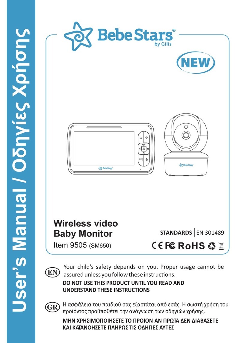 Gilis BebeStars 9505 user manual