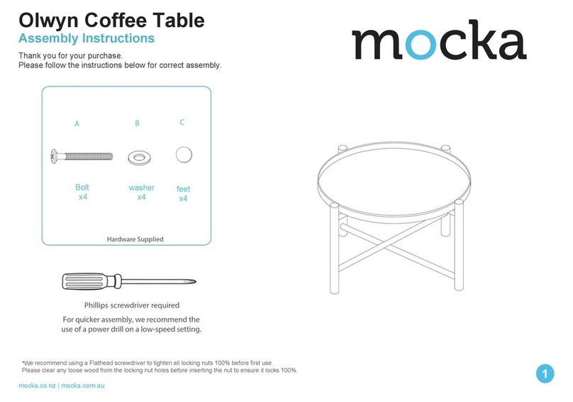 Mocka Olwyn User manual