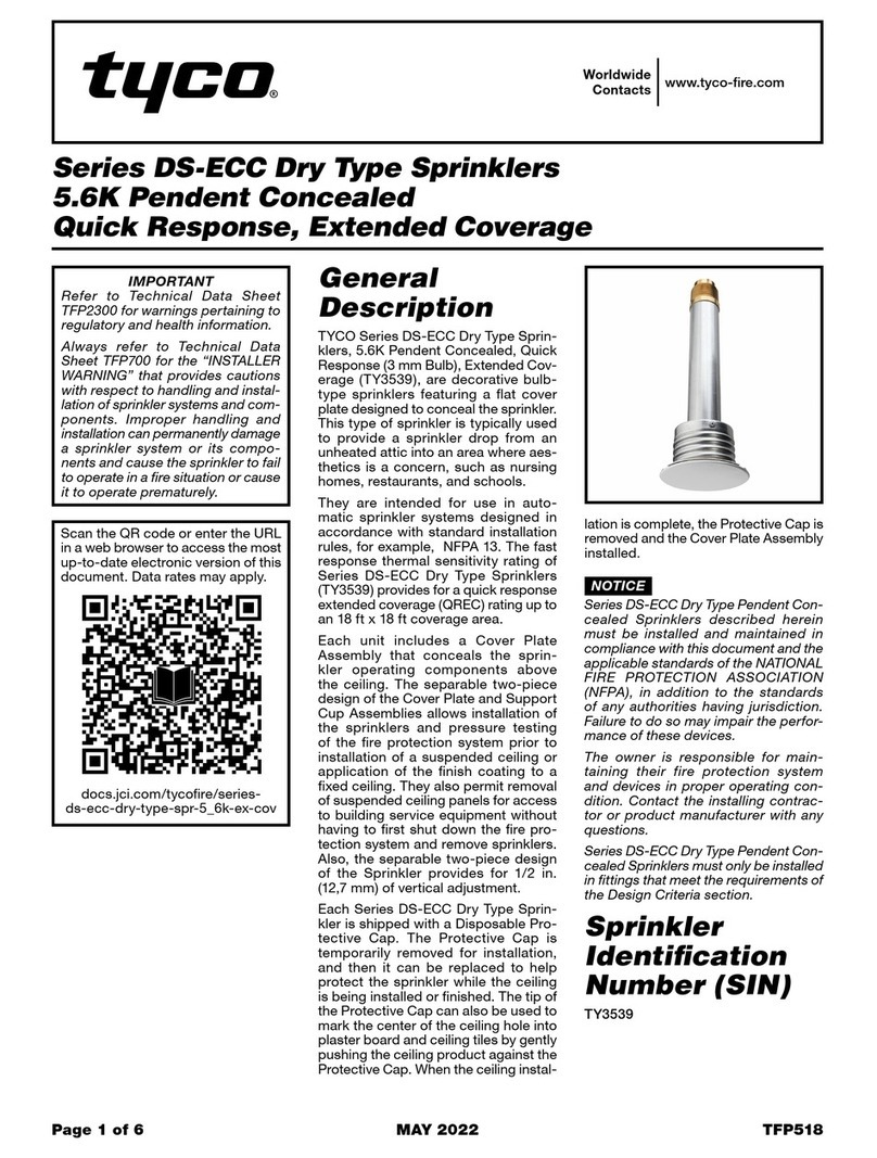 Tyco DS-ECC Series User manual