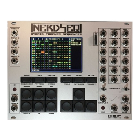 XOR electronics Nerdseq User manual