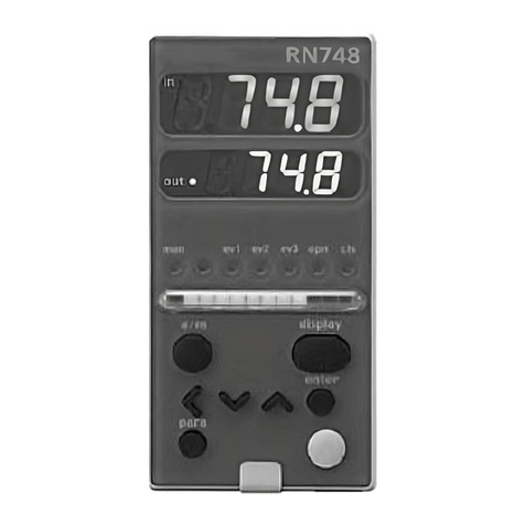 Azbil RN748 user manual