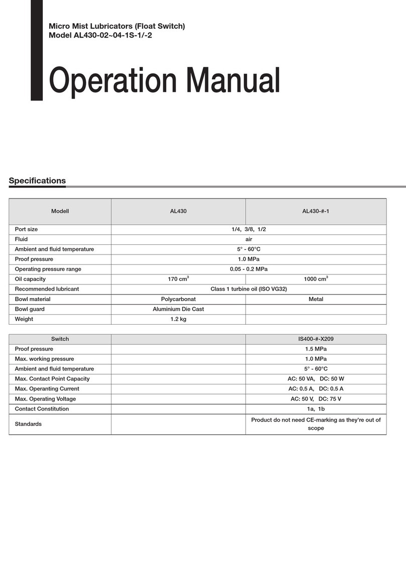 SMC Networks AL430-1 Series User manual