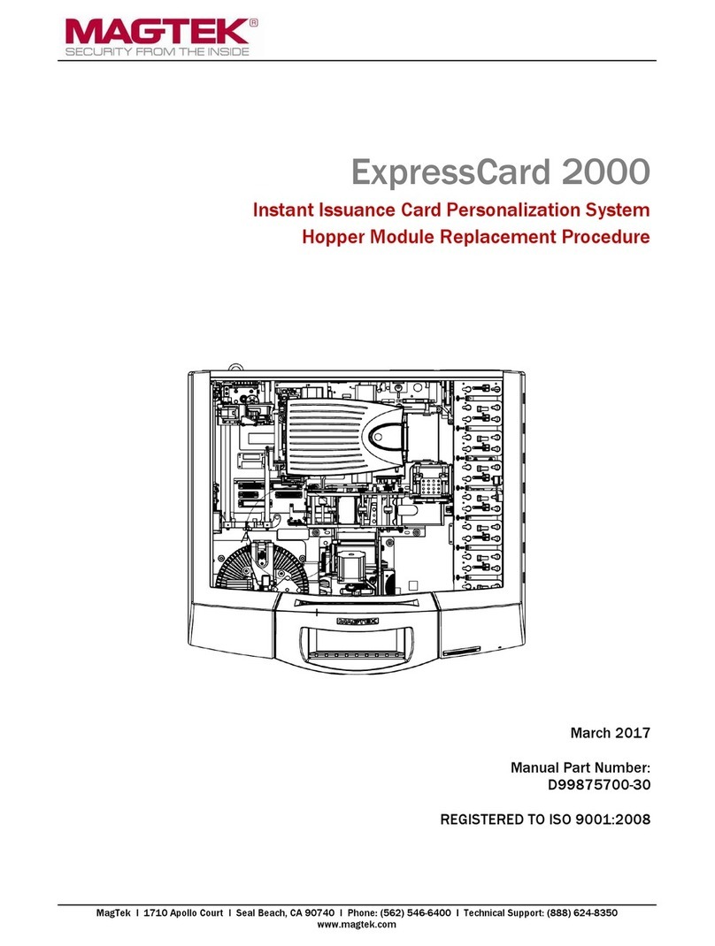 Magtek ExpressCard 2000 User manual