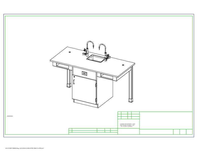 Mansion schools C2510K Series Assembly instructions Mansion schools C2510K Series Assembly instructions
