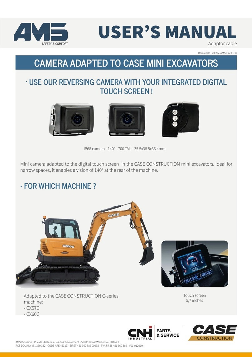 AMS VICAM-AMS-CASE-CX User manual