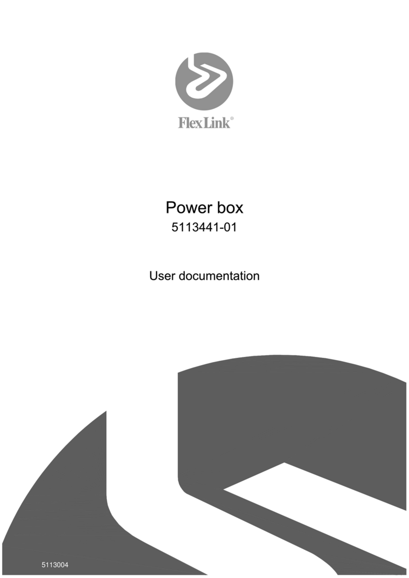 FlexLink 5113441-01 Operator's manual