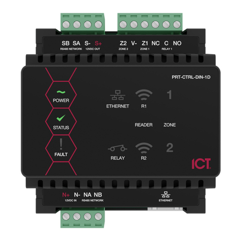 ICT PRT-WX-DIN-1D User manual