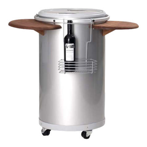Vestfrost CC45-silver Instructions for use