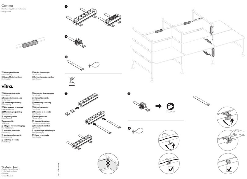 VITRA Comma User manual VITRA Comma User manual
