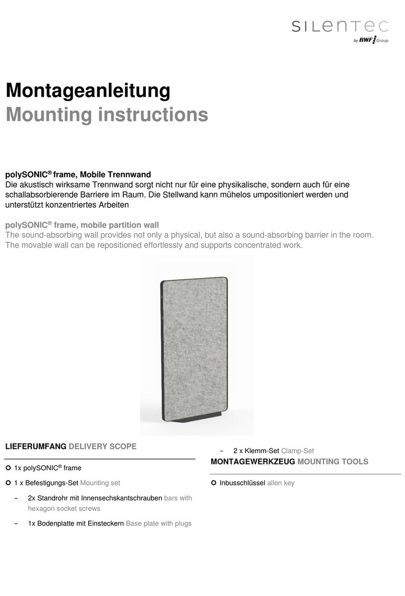 BWF Group SILENTEC polySONIC Mounting instructions