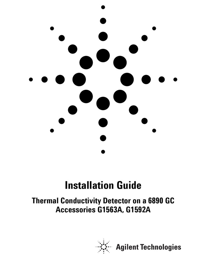 Agilent Technologies G1563A User manual