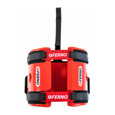 Ferno B-lock head immobiliser Operating instructions