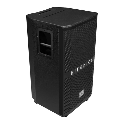 Hifonics EB112A manual