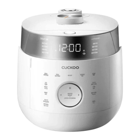 Cuckoo CRP-LHT06 FUZZY Series User manual