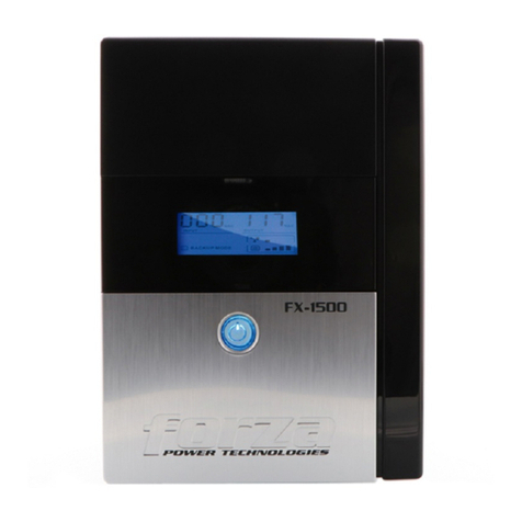 Forza FX-1500LCD-C manual
