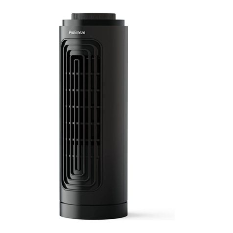 Pro Breeze PB-F17-EU User manual
