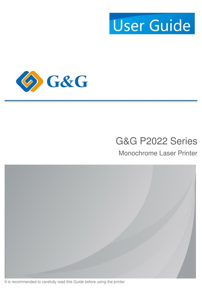 G&G P2022 Series User manual