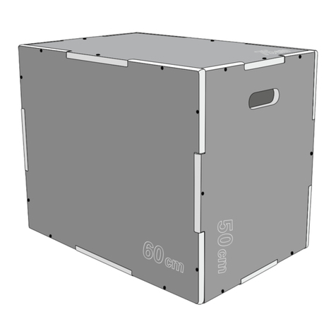 SportTec 3-in-1 Wooden Plyo Box manual