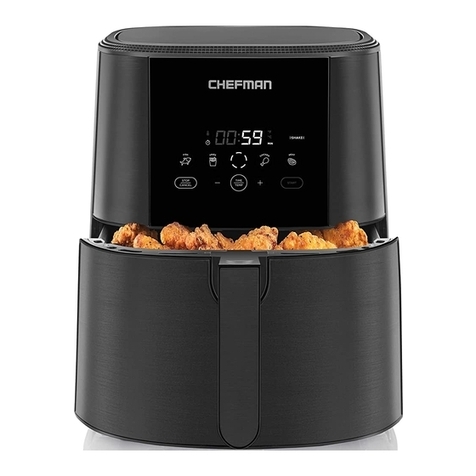 Chefman TurboFry Touch User manual