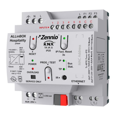 Zennio ZPRHP Technical documentation