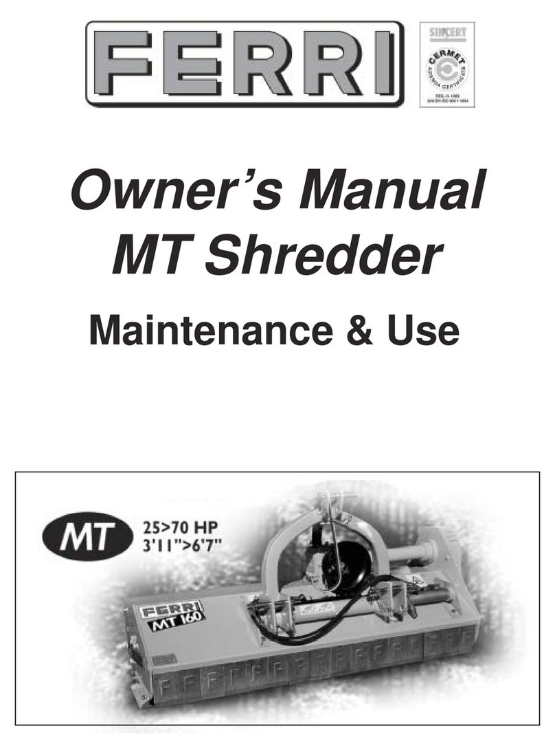 FERRI MT Series owner's manual