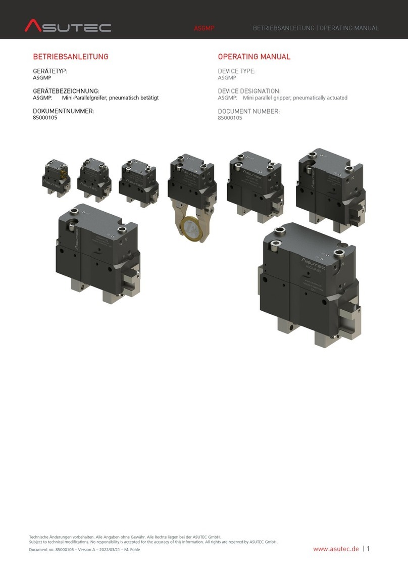 Asutec ASGMP operating manual