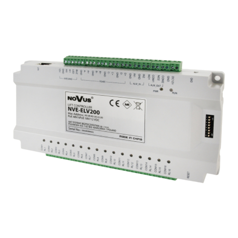 Novus NVE-ELV200 installation manual