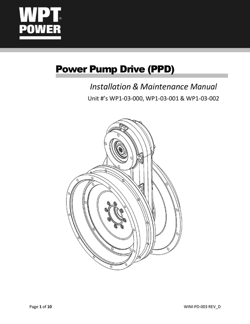 WPT POWER Wp1-03-000 Installation & maintenance manual WPT POWER Wp1-03-000 Installation & maintenance manual