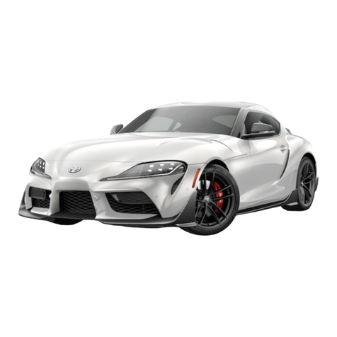 Toyota GR Supra 2022 owner's manual