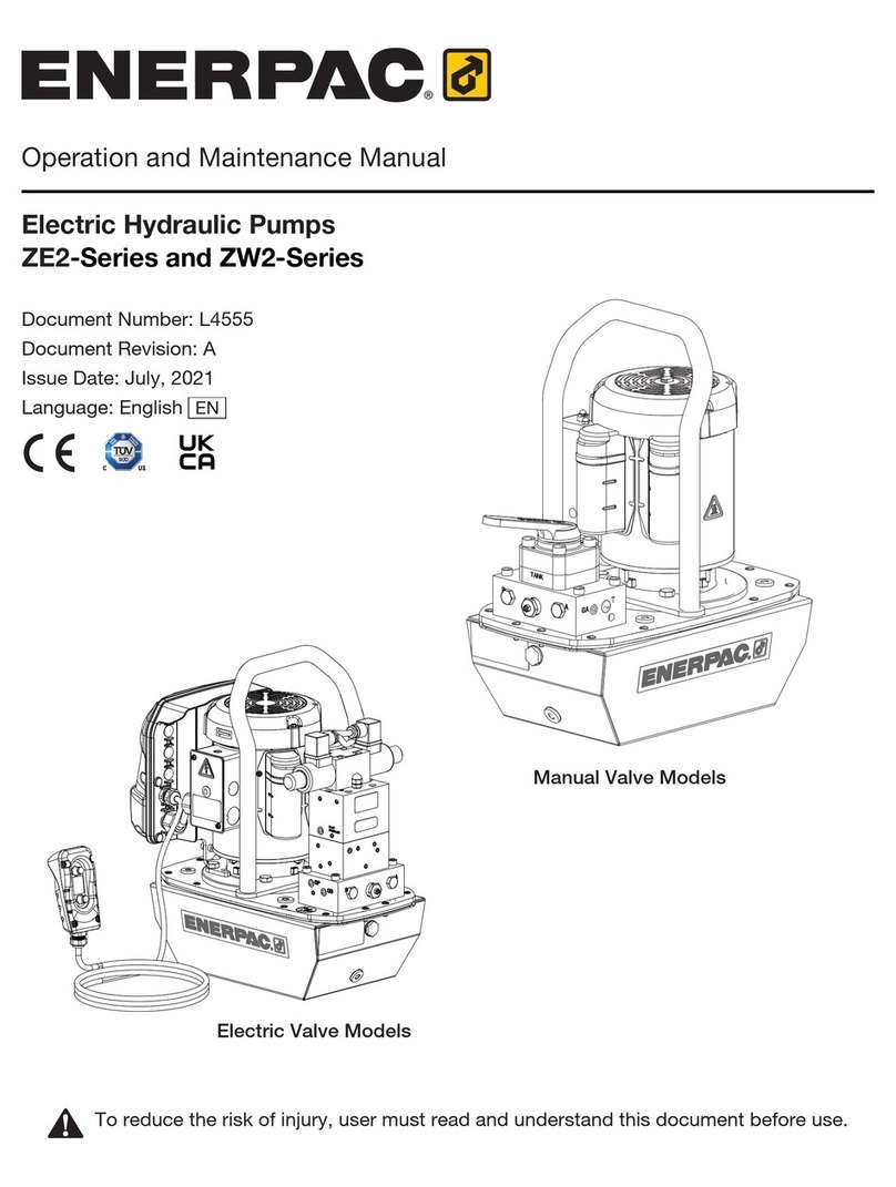 Enerpac ZE2 Series User manual