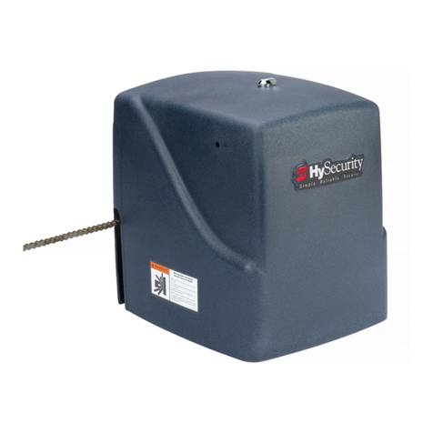 HySecurity SlideSmart DC 15 Manual
