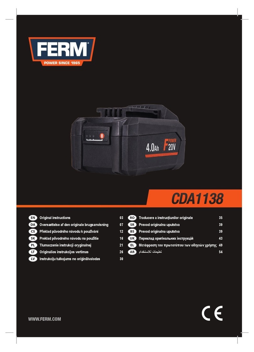 Ferm CDA1138 User manual