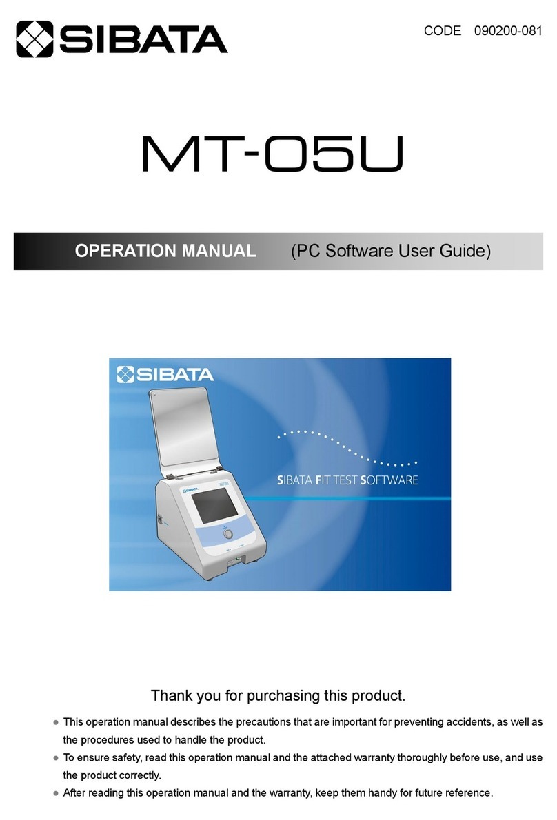 Sibata MT-05U Operation manual