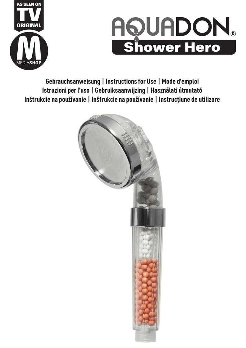 Aquadon Shower Hero 5885369 Instructions for use